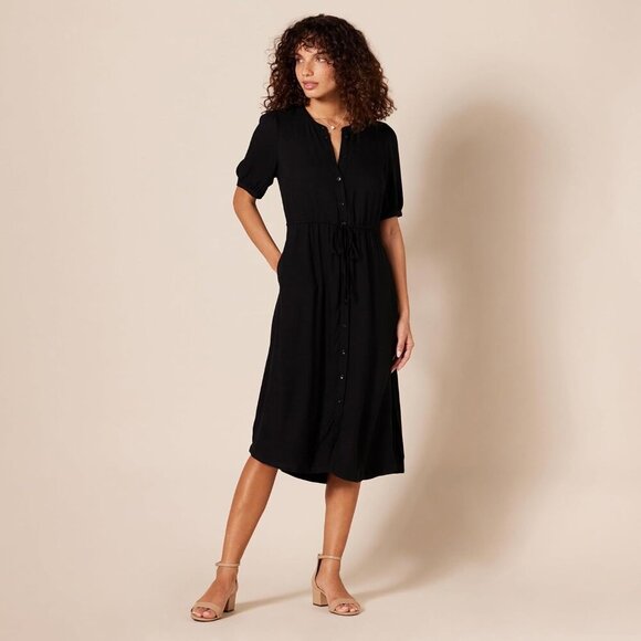 Womens Beige Pu Faux Suede Two Strap Open Rounded Toe Chunky Block Heeled Sandal - Picture 2 of 6